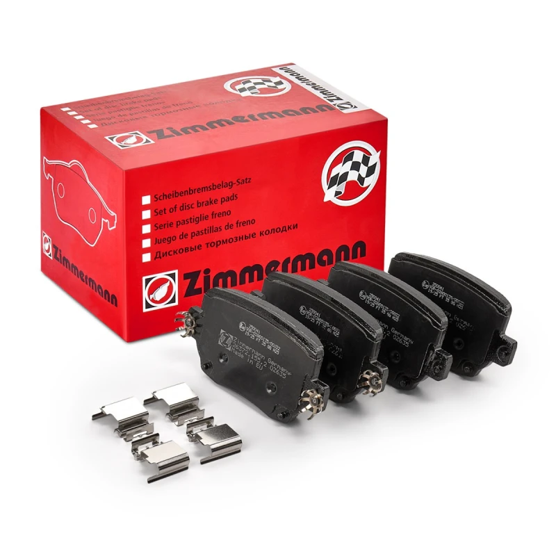 Image of ZIMMERMANN Brake pad set ZIMMERMANN 26372.155.2