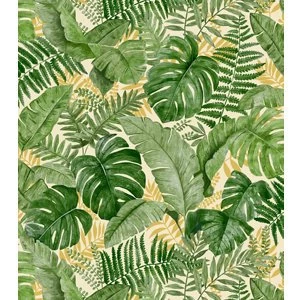 JUNGLE CANOPY GREEN WALLPAPER