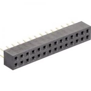 Image of MPE Garry 156 3 040 0 NFX YS0 Double row Straight Terminal Strip Number of pins 2 x 20 Nominal current details 1.5