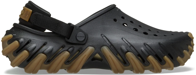 Image of Crocs Unisex Echo Gum RO Clogs Black W5/M4