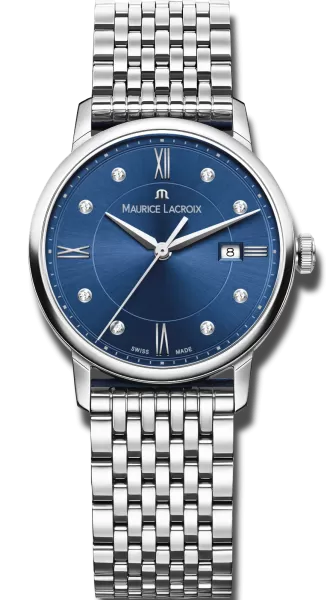 Image of Maurice Lacroix Watch Eliros Date Ladies - Blue