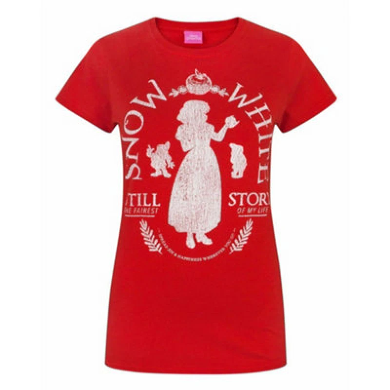 Image of Disney Short Sleeved T-Shirt Red