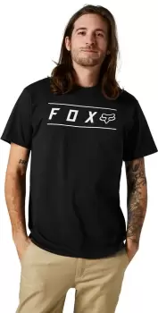 Image of FOX Pinnacle Premium T-Shirt, black-white Size M black-white, Size M