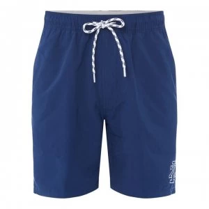 image of IZOD IZOD Solid Swim Trunks - Navy432