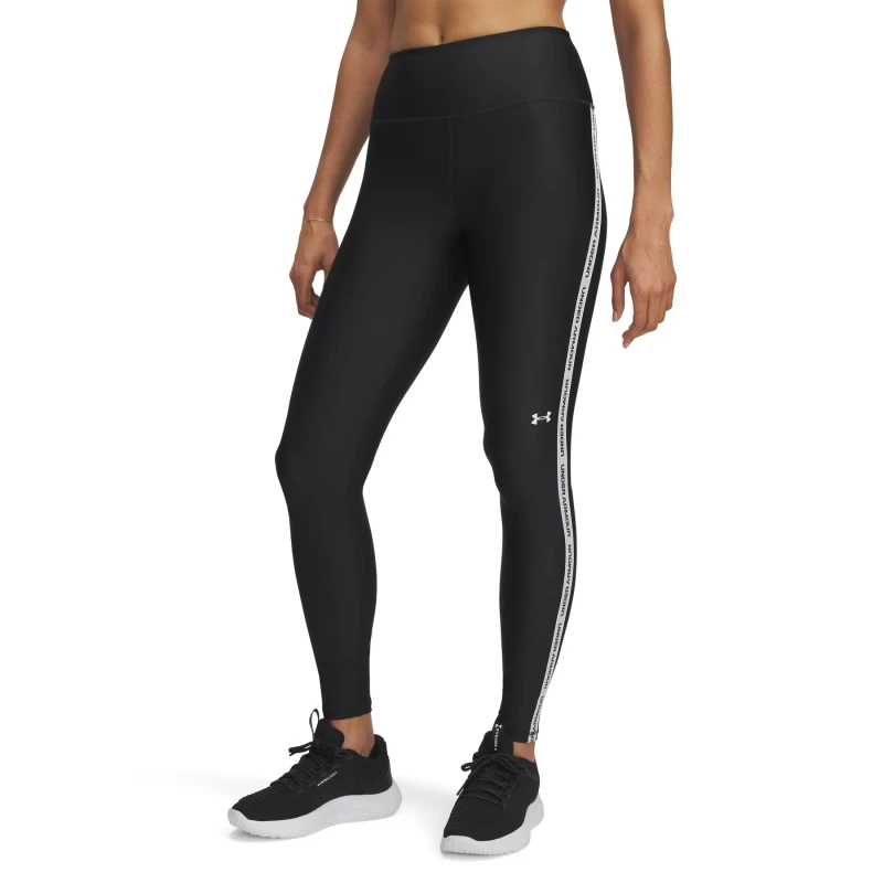 Image of Womens leggings Under Armour Tech Wordmark Tape Noir Female L