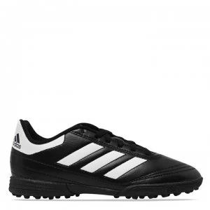 Image of adidas Goletto Childrens Astro Turf Trainers - Black/White