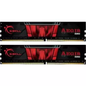 image of G.Skill Aegis PC RAM kit DDR4 32GB 2 x 16GB Non-ECC 3200 MHz 288-pin DIMM CL16-18-18-38 F4-3200C16D-32GIS