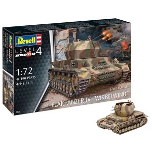 Image of Flakpanzer IV Wirbelwind 1:72 Revell Model Kit