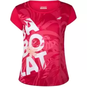 Image of Babolat Exercise T Shirt - Pink