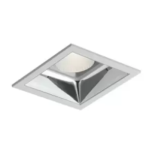 Image of Fan Europe LANDER LED Recessed Downlight White, Chrome 3000lm 3000K 13.2x13.2x13.5cm