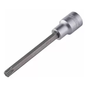 image of 08968 tx-star Socket Bit 1/2' Sq. Dr., T50 x 125mm - Draper