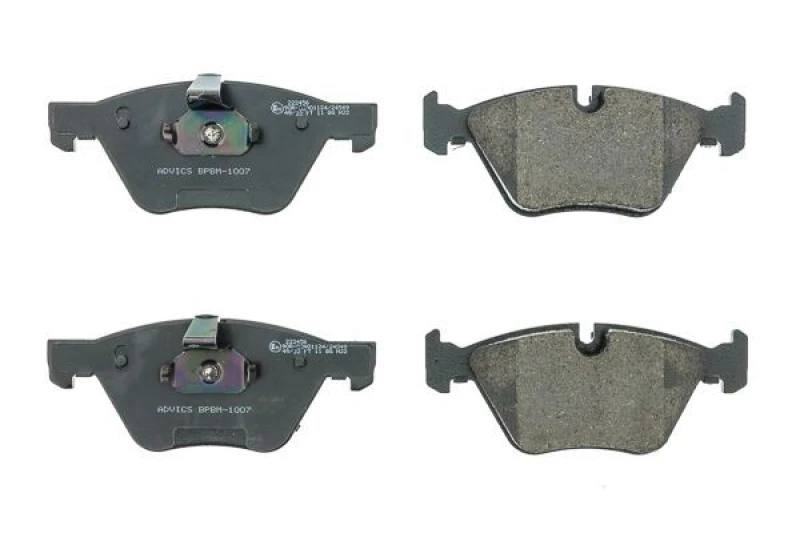 Image of AISIN Brake pad set AISIN BPBM-1007