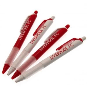 Liverpool FC (Pack Of 4) Pen Set