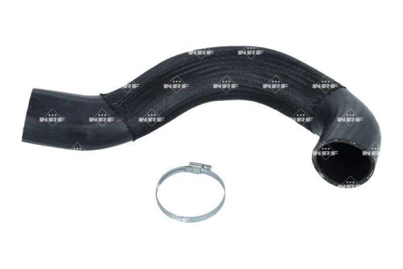 Image of NRF 166413 Turbocharger Hose EASY FIT with clamps, ACM (Polyacrylate) ACM (Polyacrylate) Charger Intake Hose (3314)