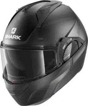 Image of Shark Evo-GT Encke Matt Helmet, black, Size L, black, Size L