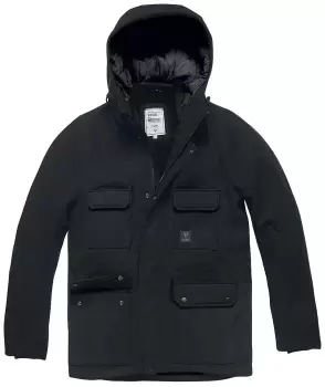 image of Vintage Industries Miles Jacket Winter Jacket black