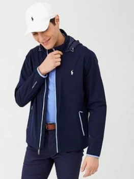 Image of Polo Ralph Lauren Golf Hooded Anorak Jacket - Navy