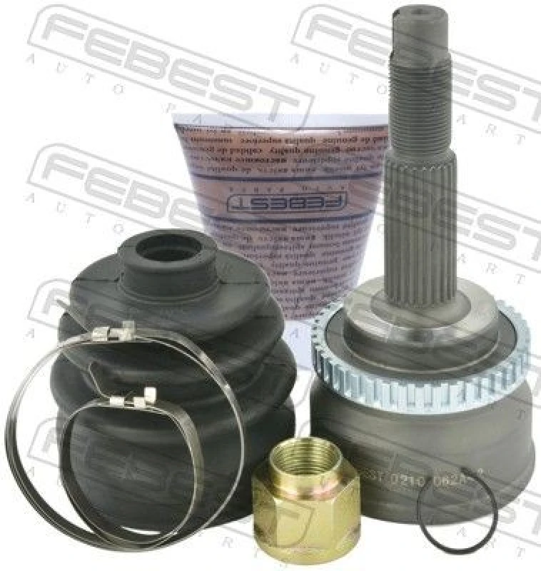 Image of FEBEST 0210-062A42 Joint, drive shaft Wheel Side, with ABS sensor ring Joint,drive shaft (236)