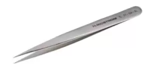 image of Bahco 110 mm, Stainless Steel, Fine; Straight, ESD Tweezers