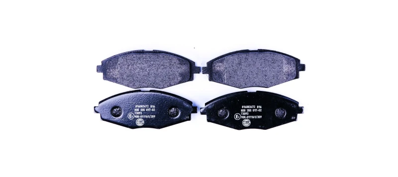 Image of HELLA Brake pad set HELLA 8DB 355 017-021