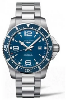 Image of Longines HydroConquest 44mm Automatic Diver Blue Dial Watch
