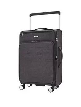 Image of Rock Luggage Lite Deluxe KZ31004 8 Wheel Medium Denim Blue Suitcase