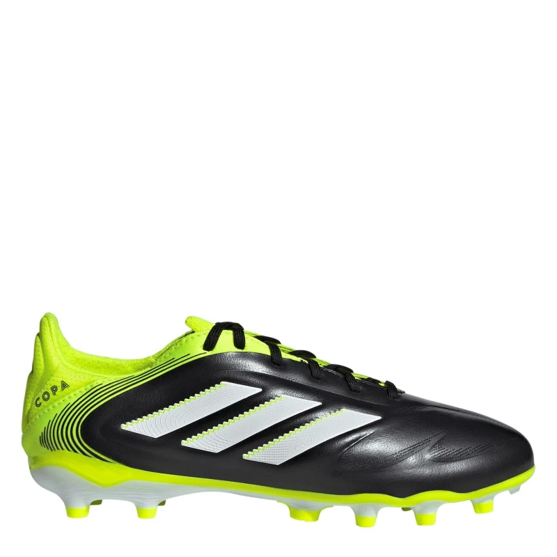 Image of adidas Copa Pure 3 Elite Juniors Firm Ground Football Boots Black/Lemon male 4 (36.5)