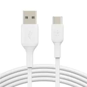 image of Belkin BoostCharge USB cable 1m USB 2.0 USB A USB C White