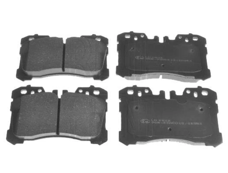 Image of Blue PRINT ADT342192 Brake pad set Front Axle, prepared for wear warning indicator Brake Pad Set,disc brake (402)