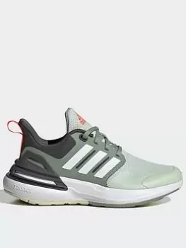 Image of adidas Unisex Kids Rapidasport, Light Green, Size 4 Older