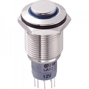 image of TRU COMPONENTS LAS2GQH 22EB12VNP Tamper proof pushbutton 250 V AC 3 A 2 x OnOn momentary