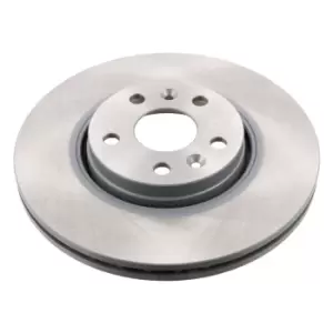 Single of Brake Discs 43939 by Febi Bilstein Front Axle