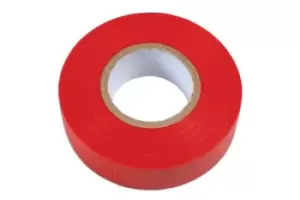 image of Connect 36893 Red PVC Insulation Tape 19mm x 20m - Pack 1