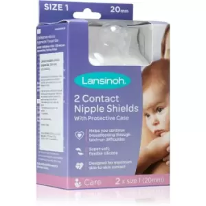 image of Lansinoh Breastfeeding nipple shields 20 mm 2 pc