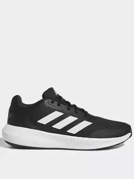 Image of adidas Unisex Kids Runfalcon 3.0 - Black/White, Size 1 Older