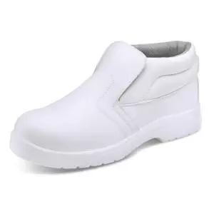 image of B-Click White Size 5 Micro Fibre Boots NWT5959-05