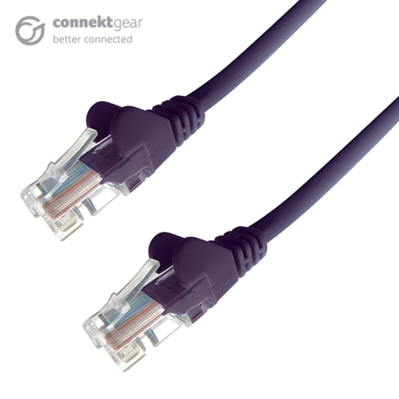 Image of connektgear 7m RJ45 CAT6 UTP Stranded Flush Moulded LS0H Network Cable