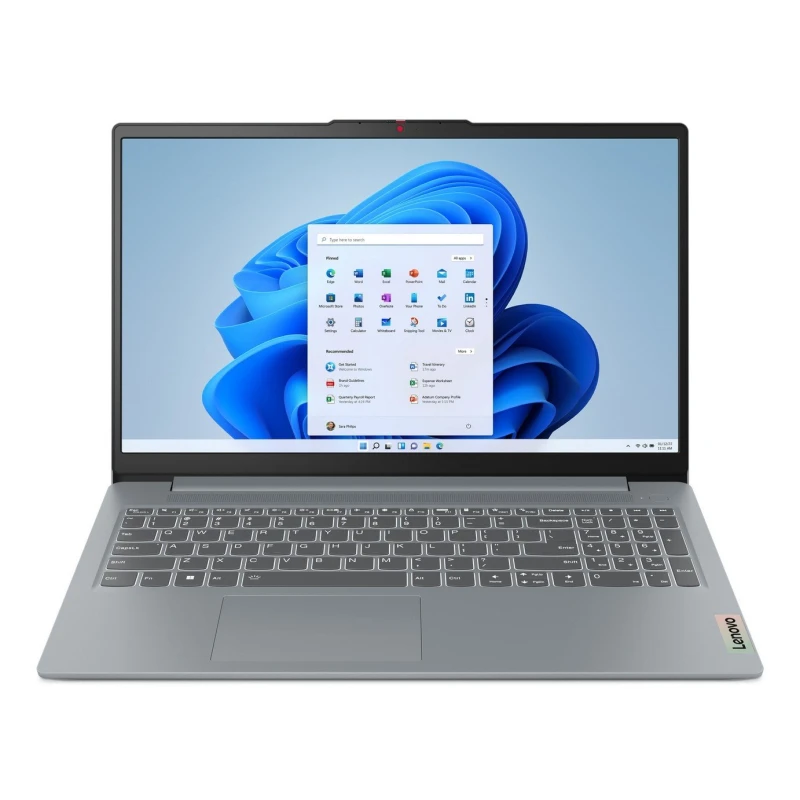 Image of Lenovo Slim 3 15.6" AMD Athlon 4GB 128GB Laptop - Grey