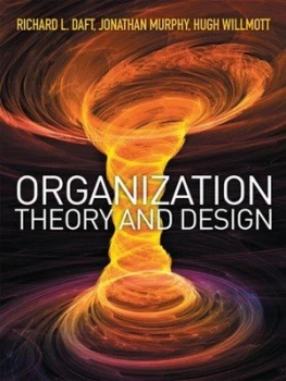 Image of Organization by Richard L Daft and Jonathan Murphy and Hugh Willmott Paperback