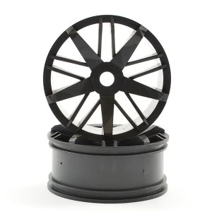 Image of Ftx Futura Black Front Wheels (Pr)