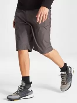 Image of Craghoppers Kiwi Long Short, Dark Grey, Size 38, Men