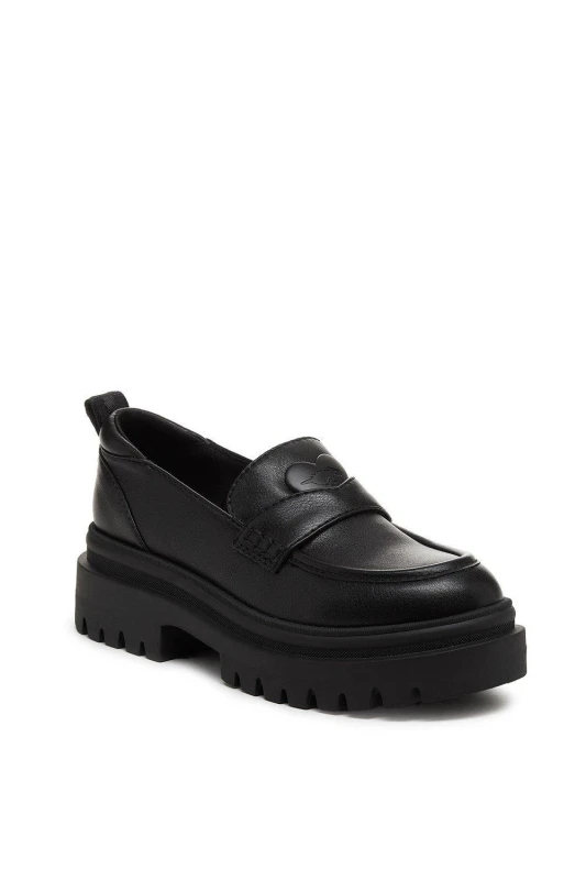 Image of Rocket Dog Dandy Black Platform Loafers
