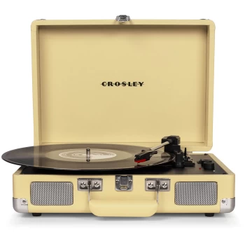 image of Crosley Cruiser Deluxe Portable Turntable - Fawn