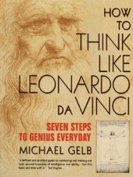 Image of How to Think like Leonardo Da Vinci by Michael Gelb Paperback