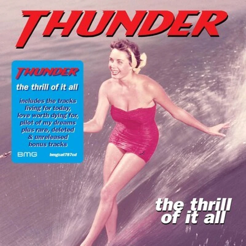 Image of Thunder The Thrill Of It All CD Silver unisex