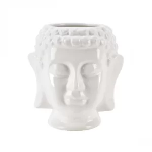 image of HESTIA Ceramic Buddha Head Planter