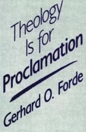Image of theology is for proclamation