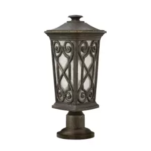 Image of Outdoor IP44 1 Bulb Wall Ground Pedestal Light Autumn LED E27 100W