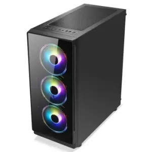 image of CRONUS Achos Gaming Black ATX ARGB Mid Tower Case