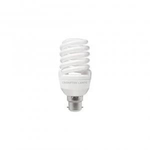 image of Crompton T2 Ultra Mini Spiral 20W B22d Very Warm White